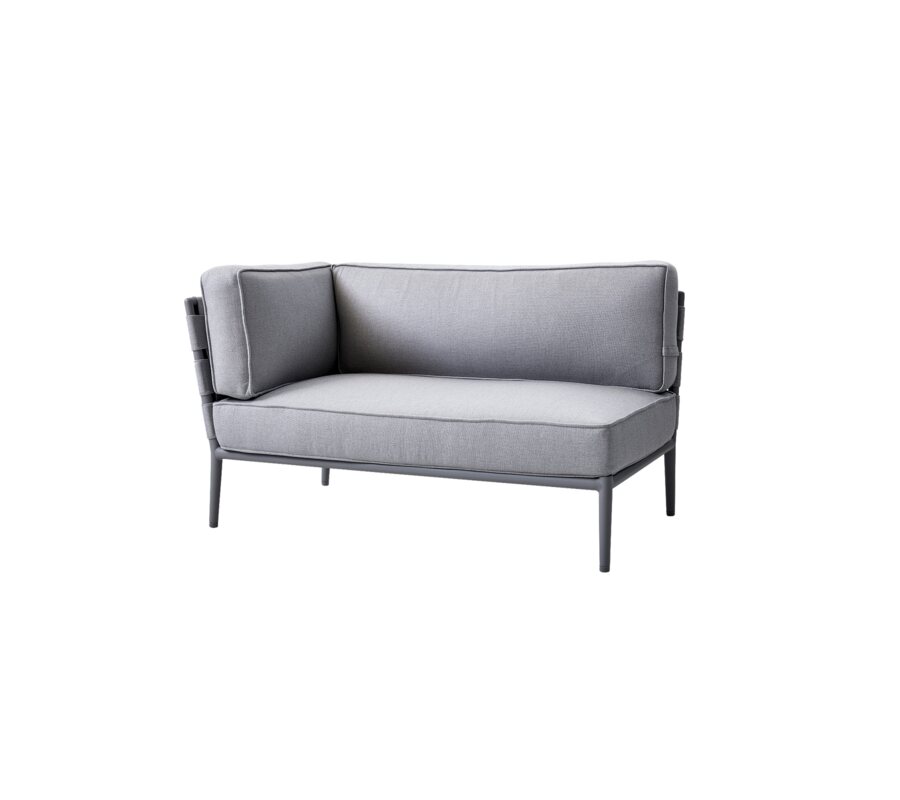 Conic 2-seater sofa, right module