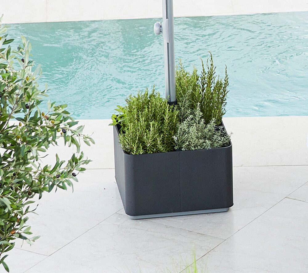 Parasol in an outdoor setting