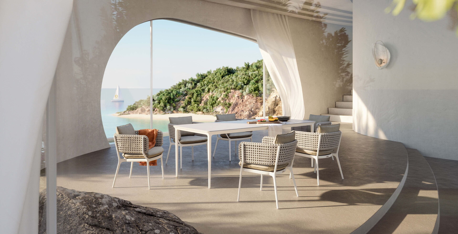 Bellmonde outdoor furniture by Dedon