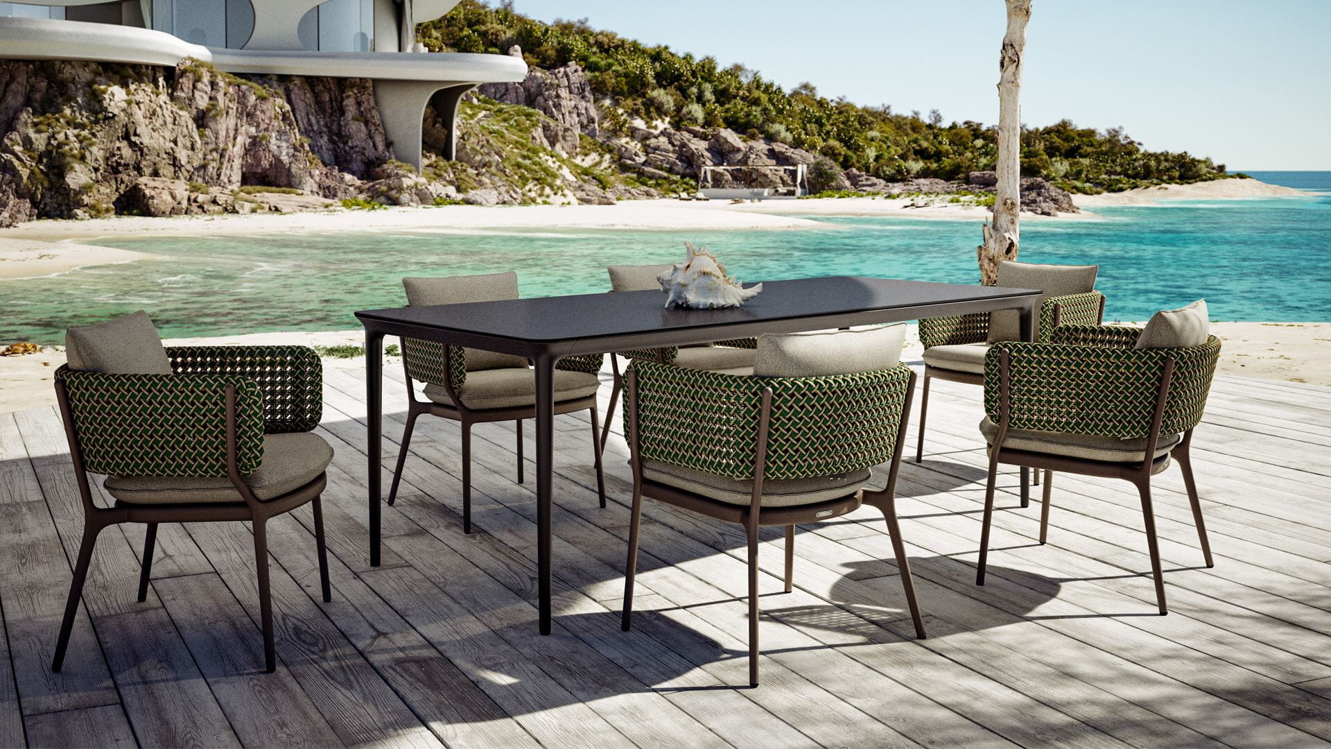 Bellmonde outdoor furniture by Dedon