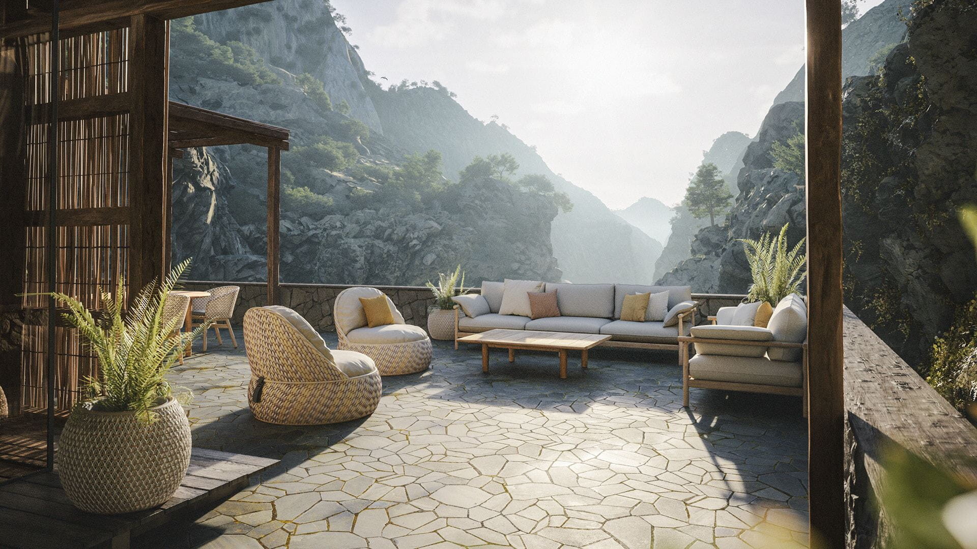 DALA outdoor furniture by Dedon