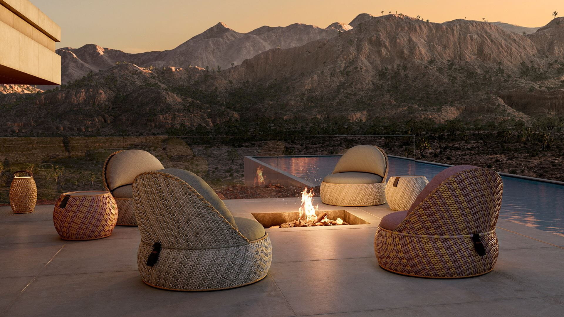 DALA outdoor furniture by Dedon