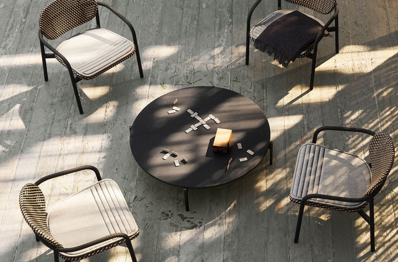 Izon outdoor furniture by Dedon