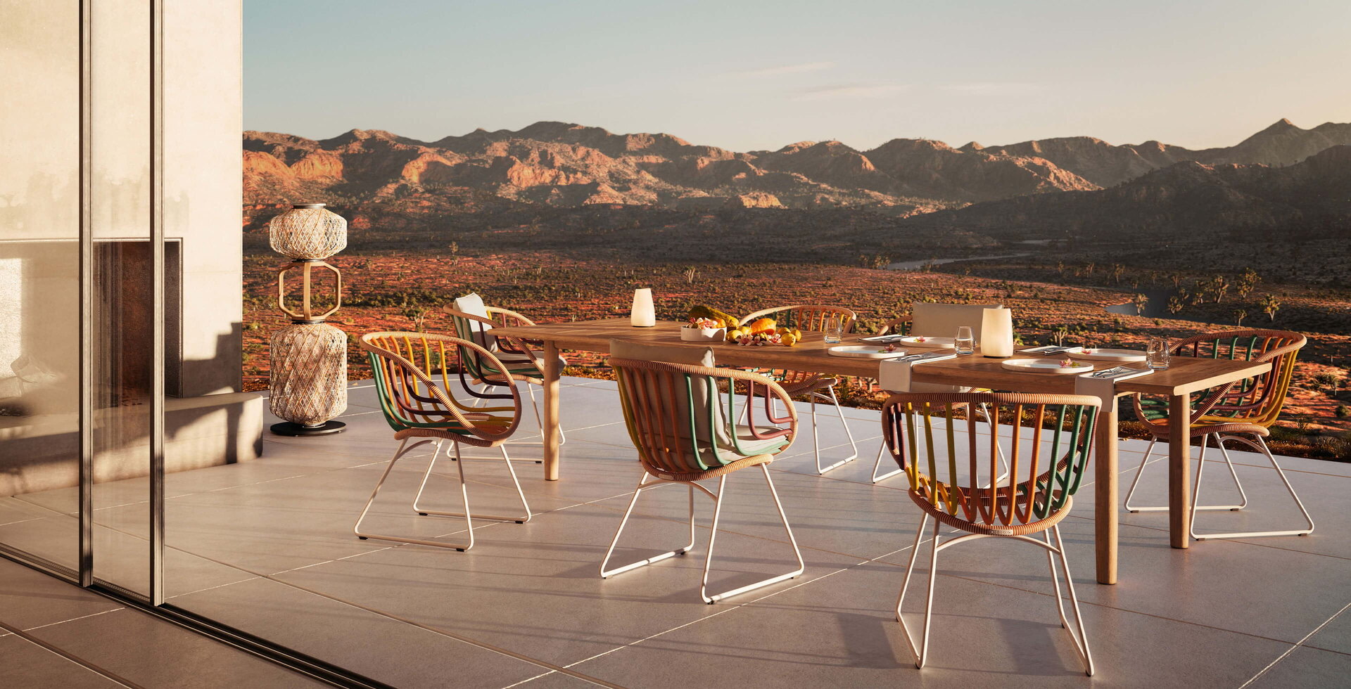 Kida outdoor furniture by Dedon