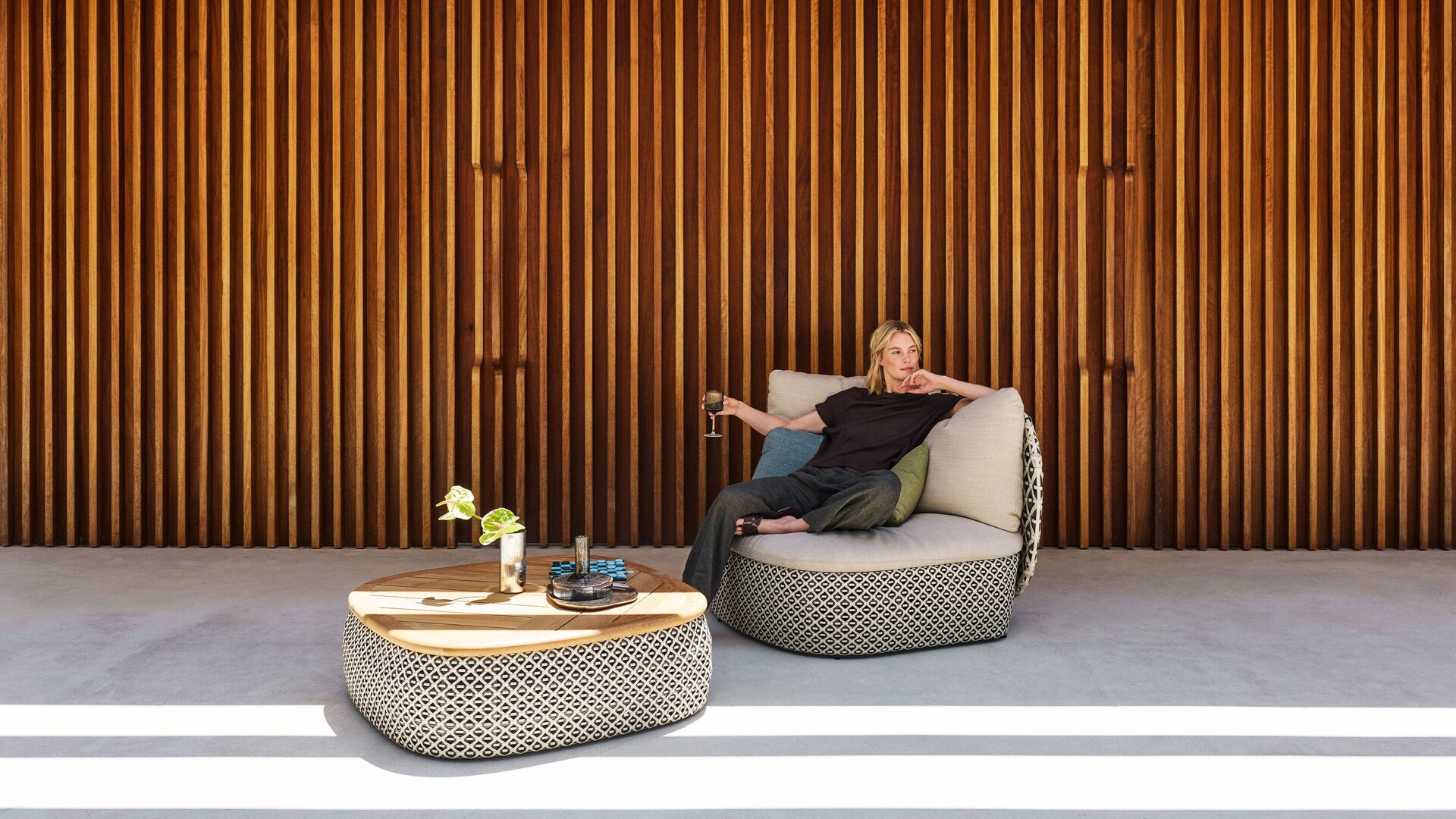 Mdear outdoor furniture by Dedon