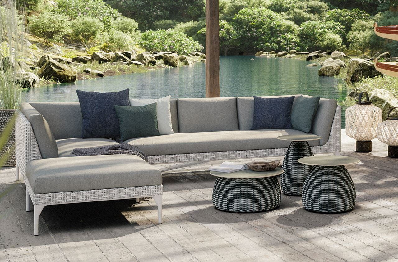Mu outdoor furniture by Dedon