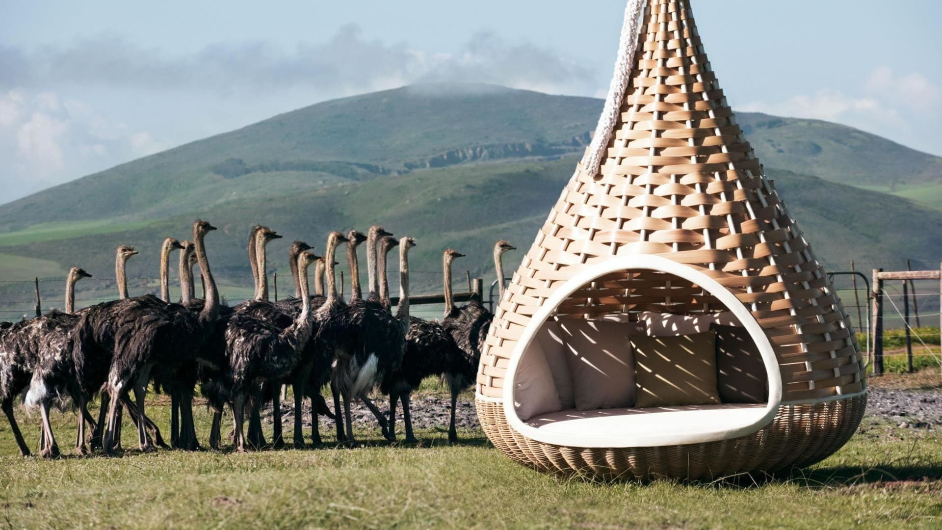 Nestrest outdoor furniture by Dedon