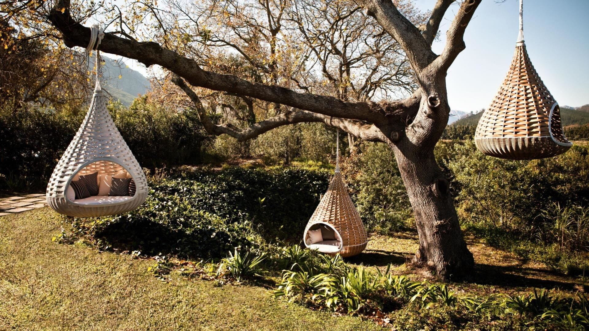 Nestrest outdoor furniture by Dedon