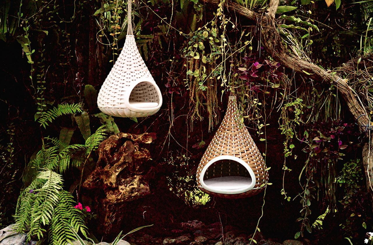 Nestrest outdoor furniture by Dedon