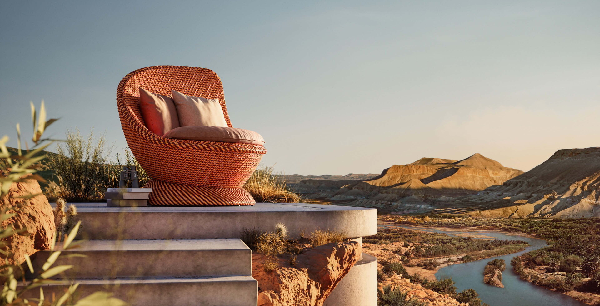 Papyon outdoor furniture by Dedon