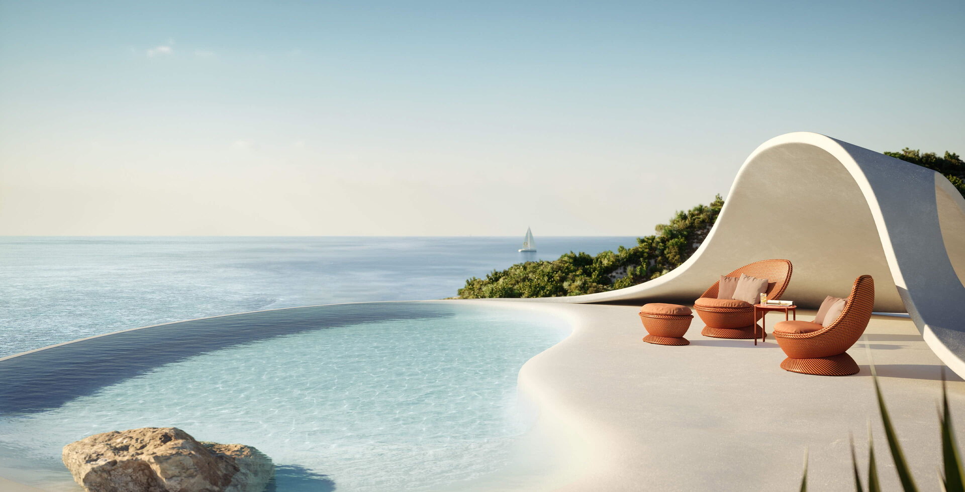 Papyon outdoor furniture by Dedon