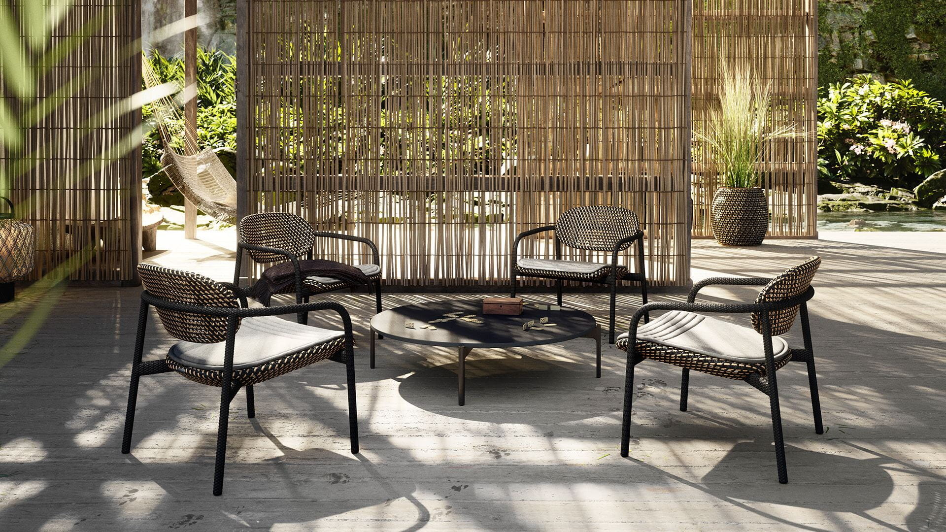 Roii outdoor furniture by Dedon