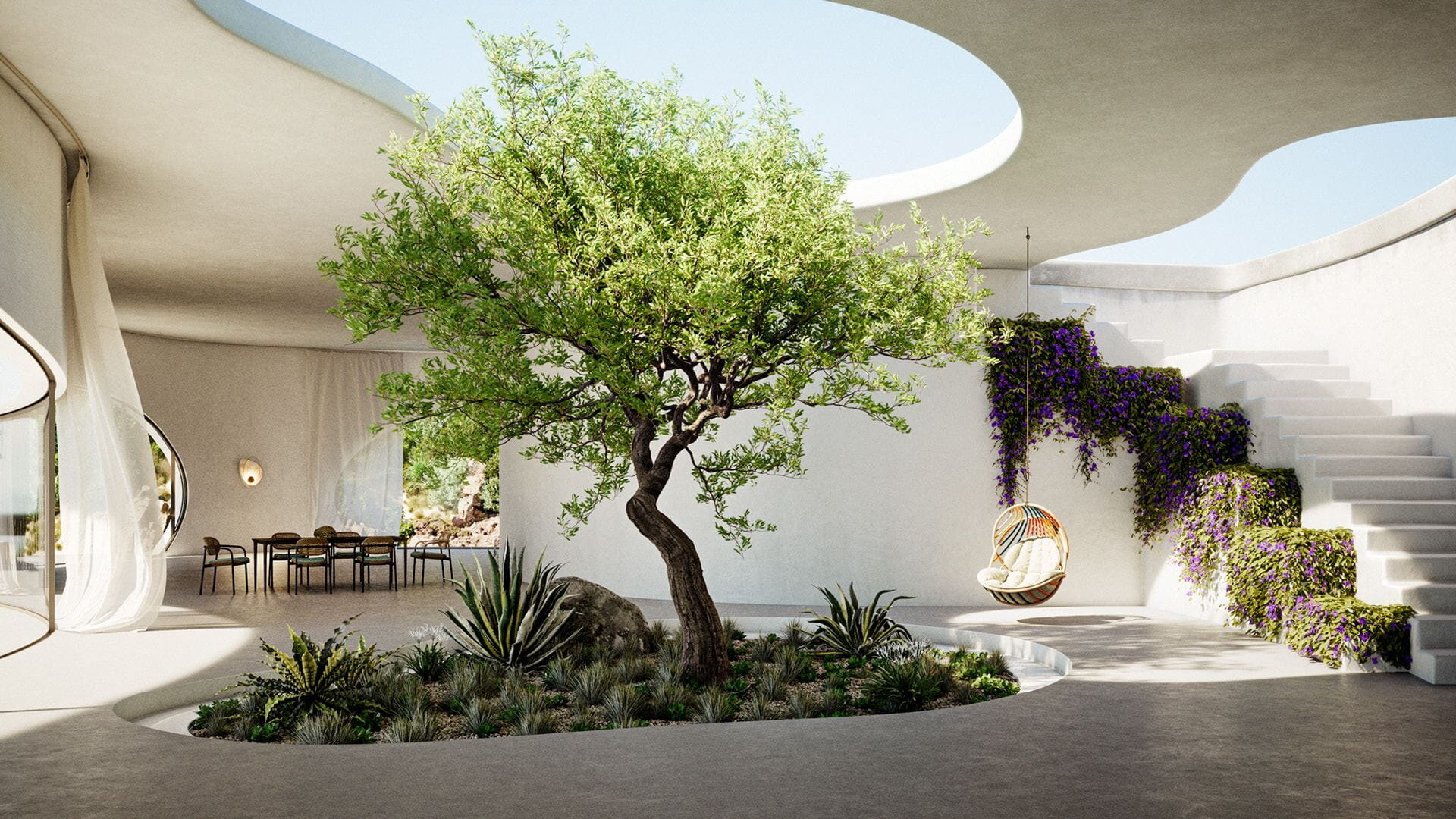 Roii outdoor furniture by Dedon