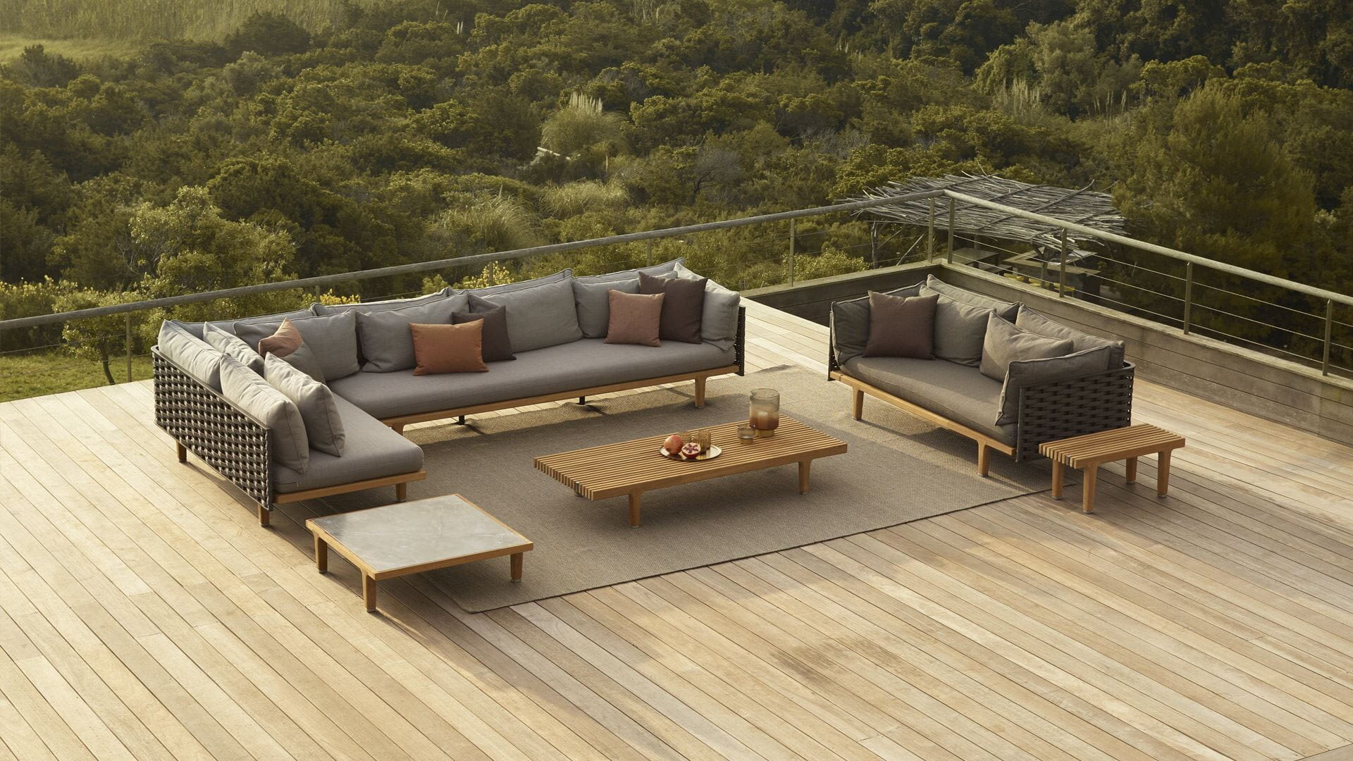 Sealine outdoor furniture by Dedon