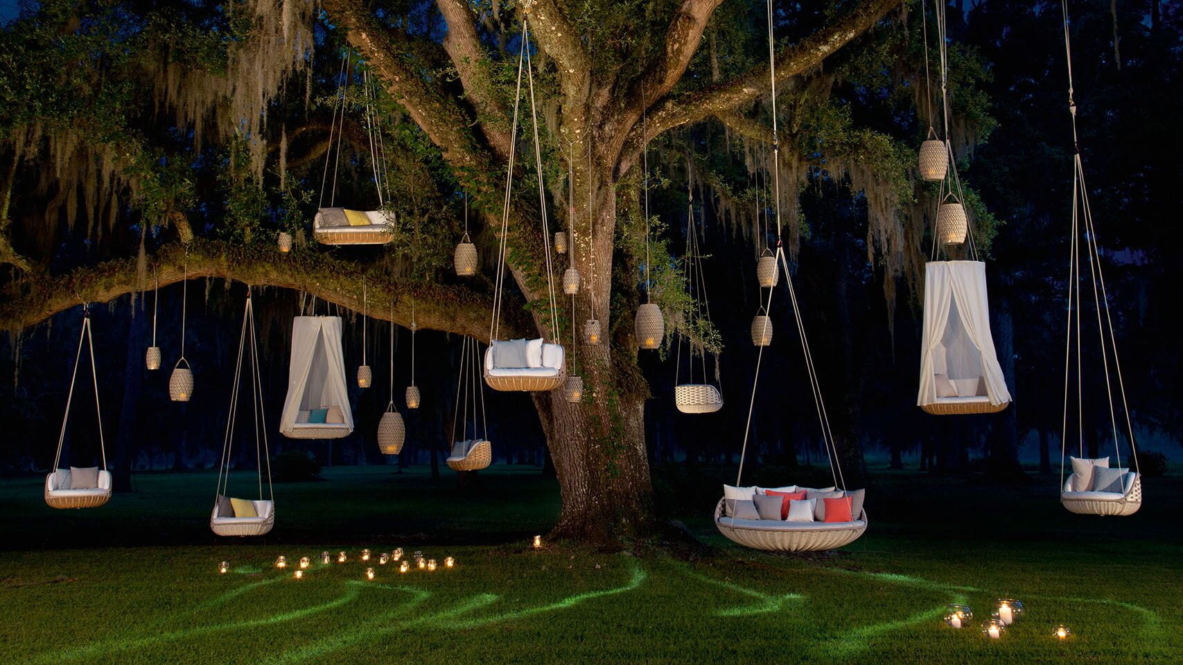 Swingrest outdoor furniture by Dedon