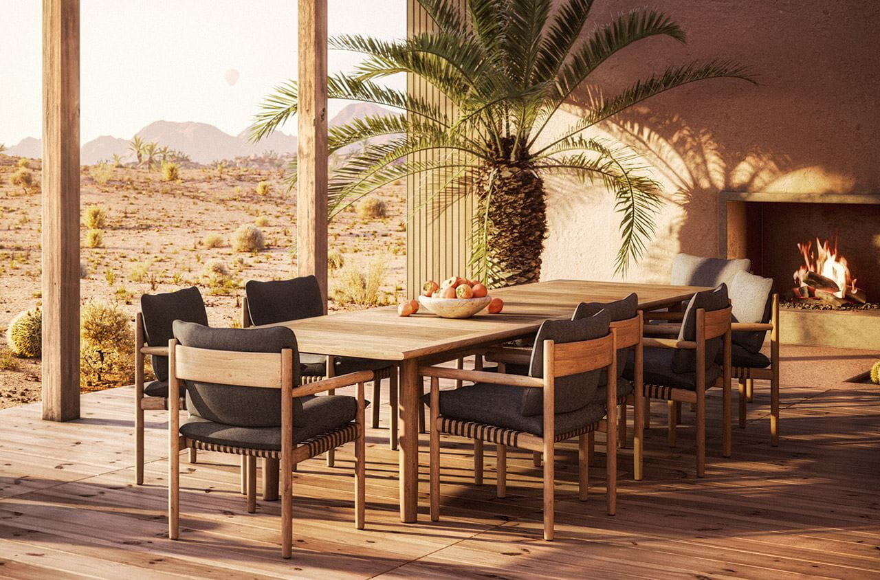 Tibbo outdoor collection by Dedon