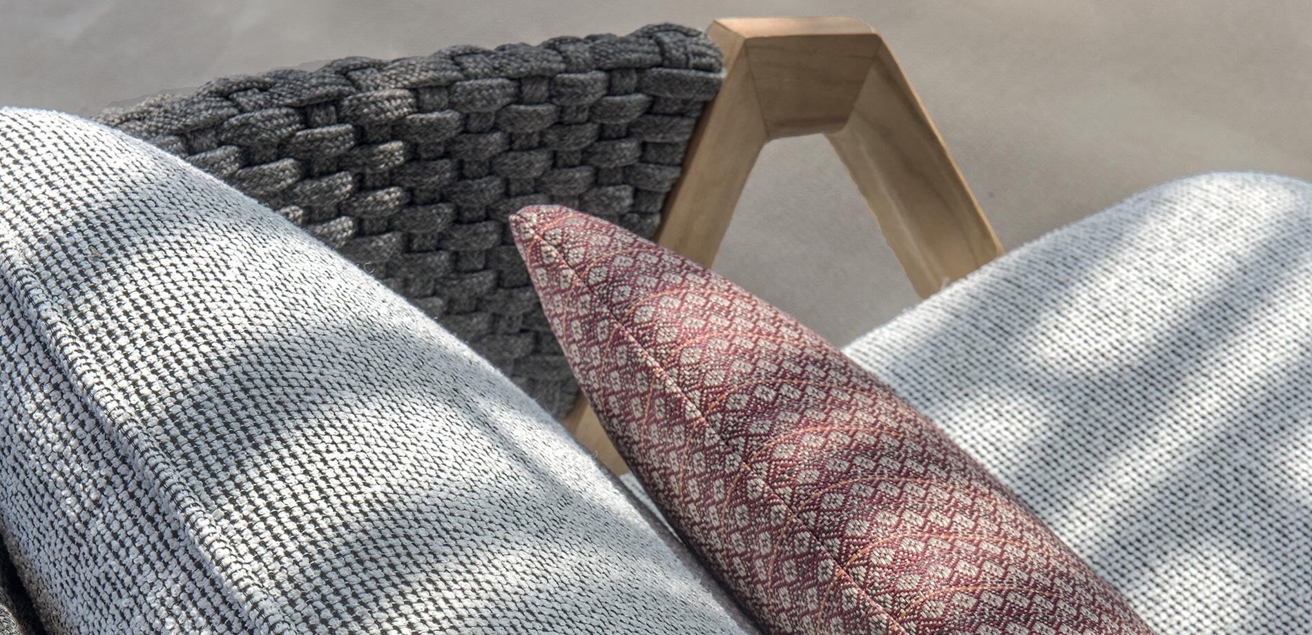 Seat cushions by Ethimo