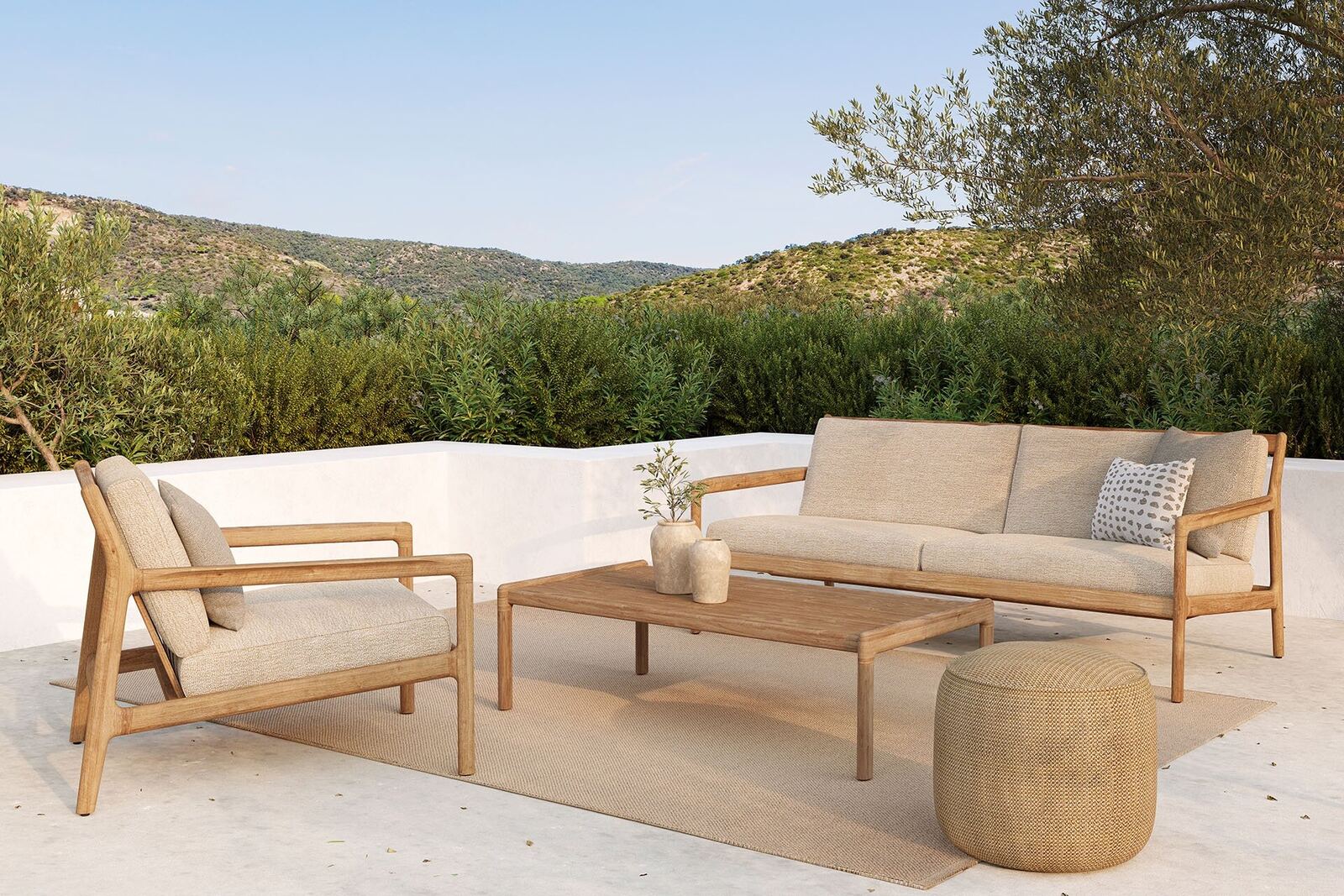 Ethnicraft outdoor furniture