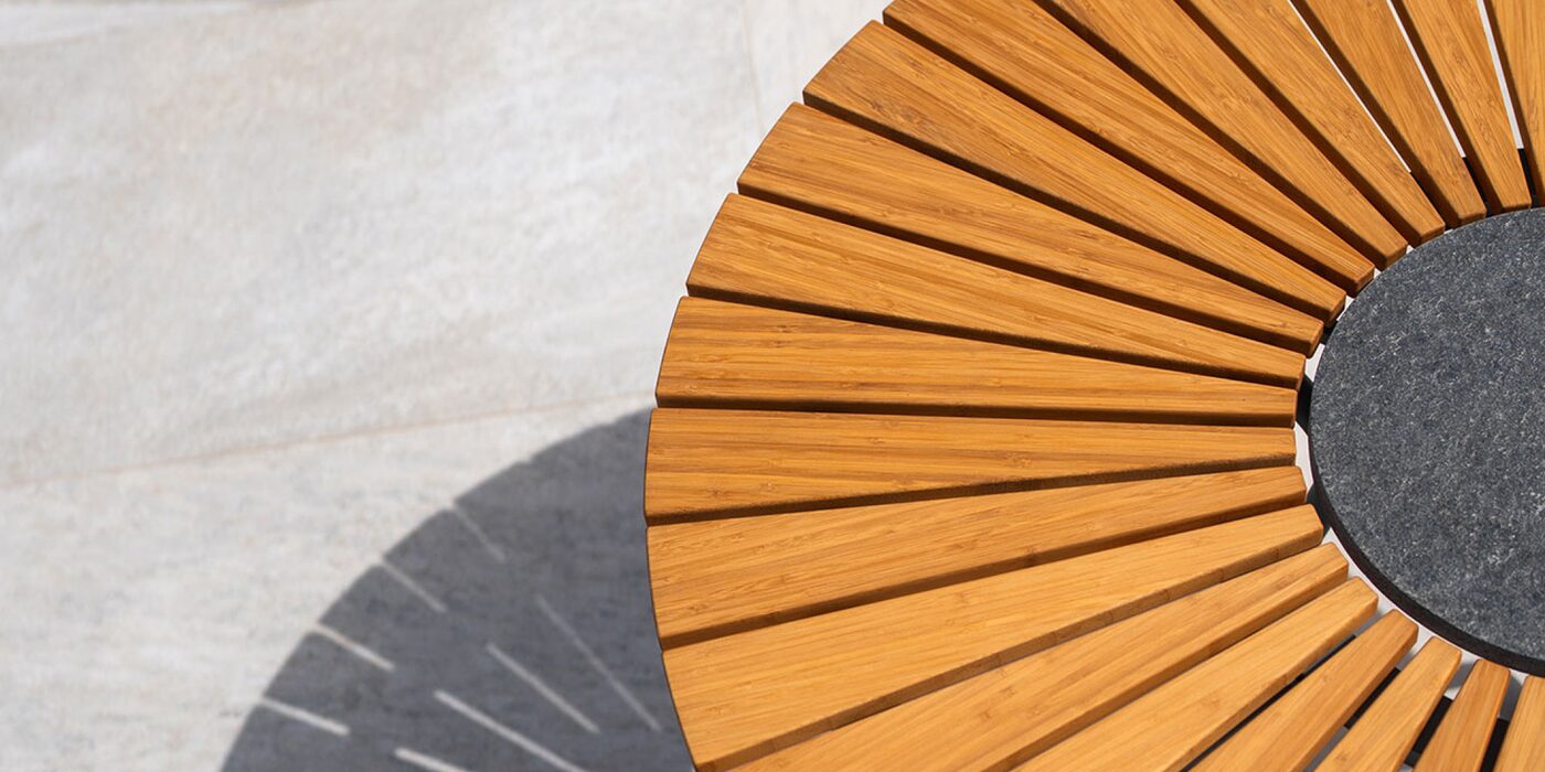 Circle in an outdoor setting