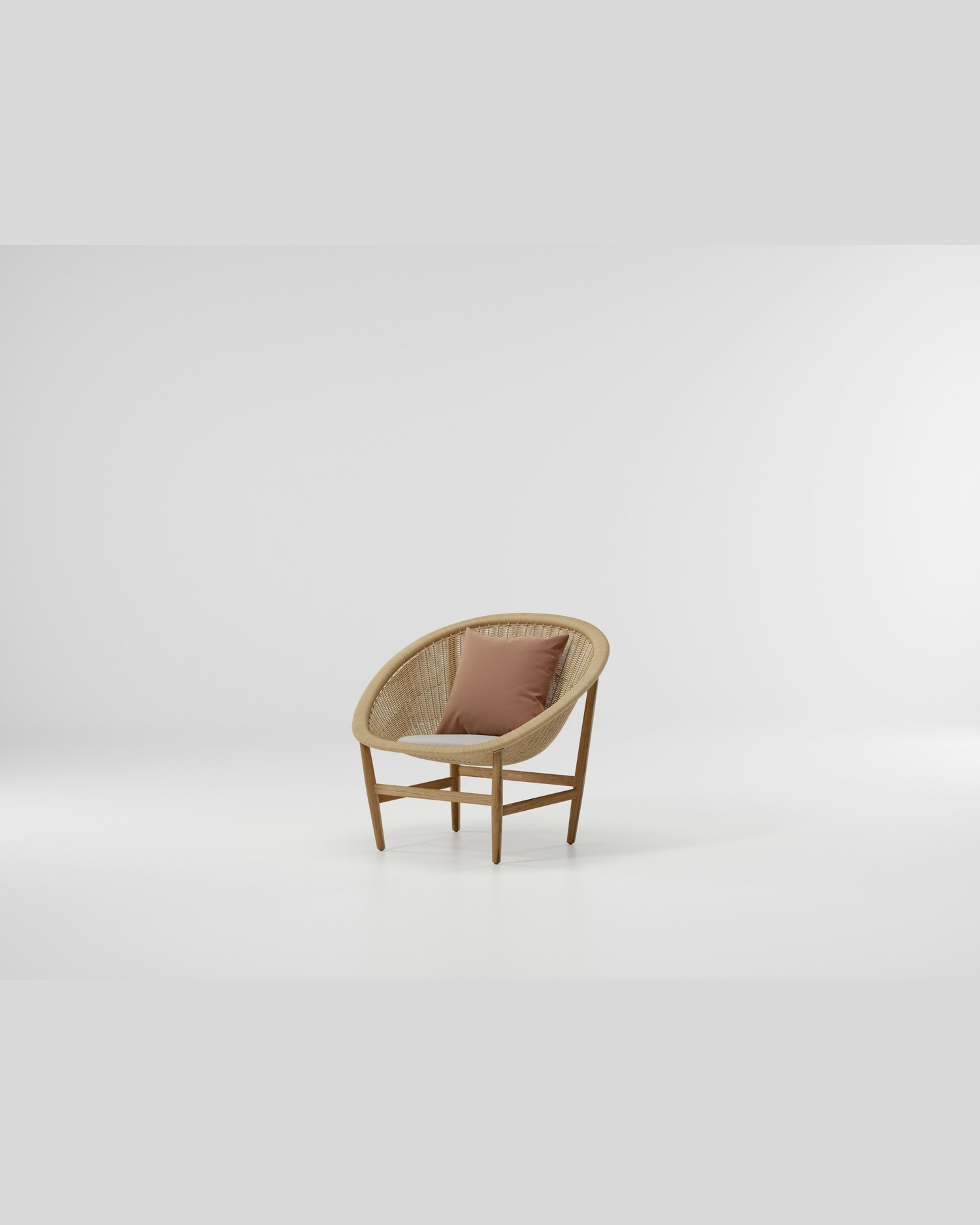 Basket Outdoor Club Chair