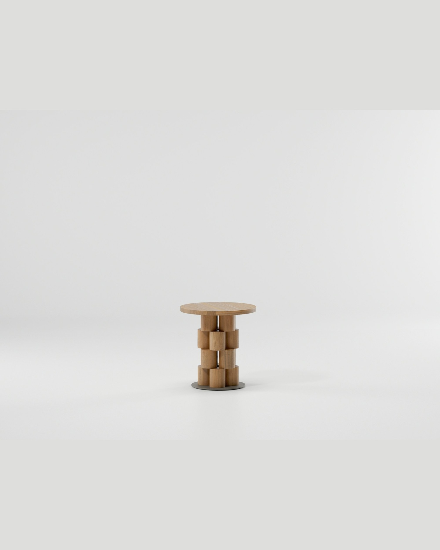 Kari Side Table Teak D45