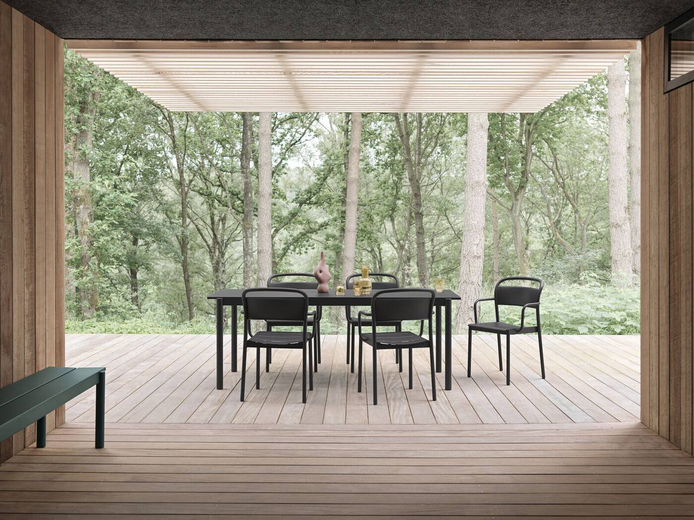 Muuto outdoor furniture, Copenhagen Scandinavian design